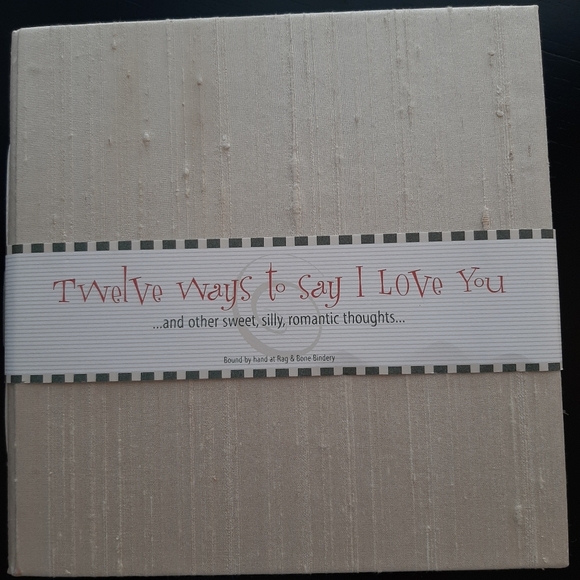 NWOT RAG AND BONE BINDERY LOVE JOURNAL - Picture 1 of 15